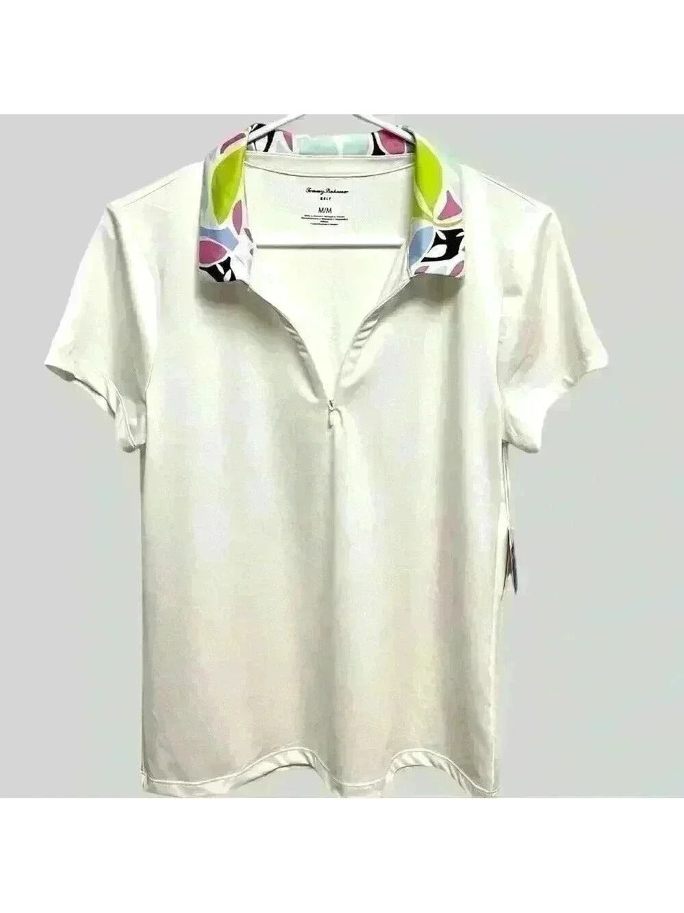 Tommy Bahama Quarter Zip Women’s Golf Shirt.  Size Medium.  New With Tags.